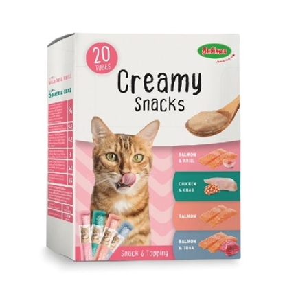 Picture of Multipack Creamy Cat Snacks x20 - Salmon, Chicken & More